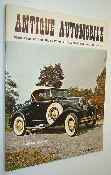 Image for Antique Automobile Magazine - Dedicated to the History of the Automobile, May-June 1961