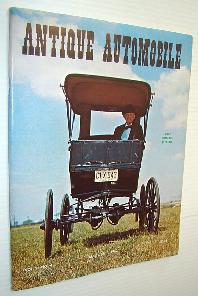 Image for Antique Automobile Magazine, August-September 1960 *Special Electric Vehicle Issue*