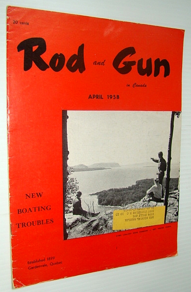 Image for Rod & Gun in Canada Magazine, April 1958 - My Handgun Saved My Life