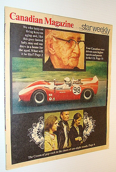 Image for The Canadian Magazine / Star Weekly, August 10 - August 17, 1968: Rock Group Cream