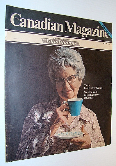Image for The Canadian Magazine, July 12, 1975 - Golfer Moe Norman / Cover Photo of Lula Beatrice Wilken, Canada's Most Influential Person