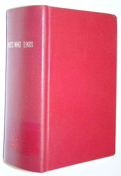 Image for Who's Who 1908