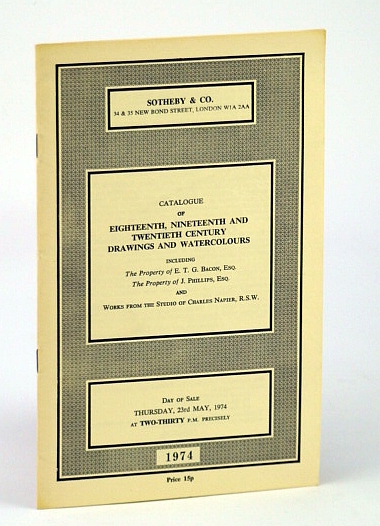 Image for Catalogue of Eighteenth, Nineteenth and Twentieth Century Drawings and Watercolours