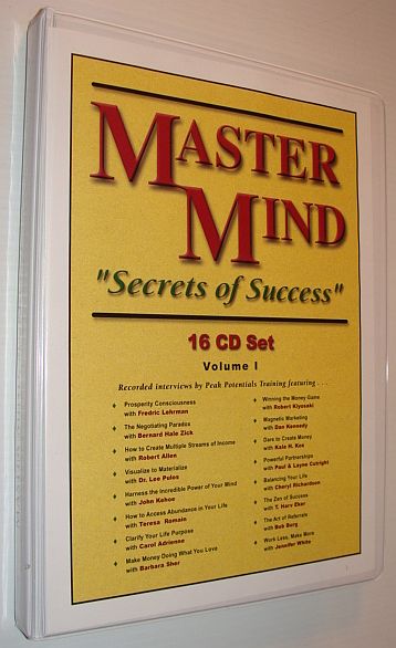 Image for MasterMind (Master Mind) "Secrets of Success" CD Series, Volume I: 16 Audio CDs Complete with Case