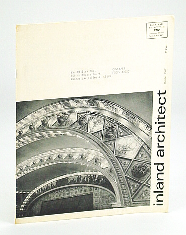 Image for Inland Architect, Chicago Chapter, American Institute of Architects (AIA), October (Oct.) 1967 - Dankmar Adler and the Chicago Fire