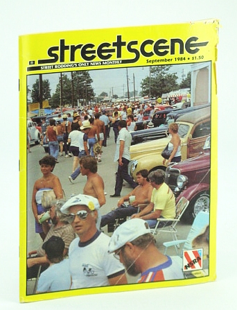 Image for Streetscene (Street Scene) Magazine, September (Sept.) 1984 - Cover Photo of Street Rod Nationals at the Ohio State Fairgrounds