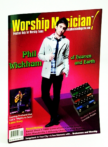 Image for Worship Musician - Practical Help for Worship Teams, September / October (Sept. / Oct.) 2009 - Phil Wickham Cover Photo