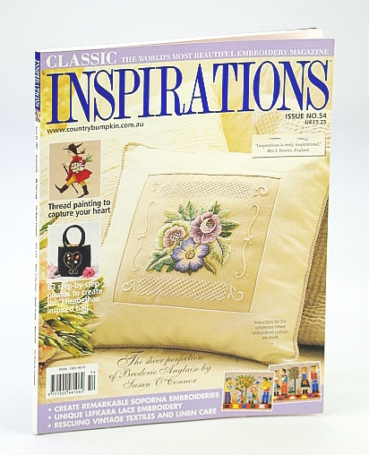 Image for Inspirations Magazine - The World's Most Beautiful Embroidery, 2007, Issue No. 54