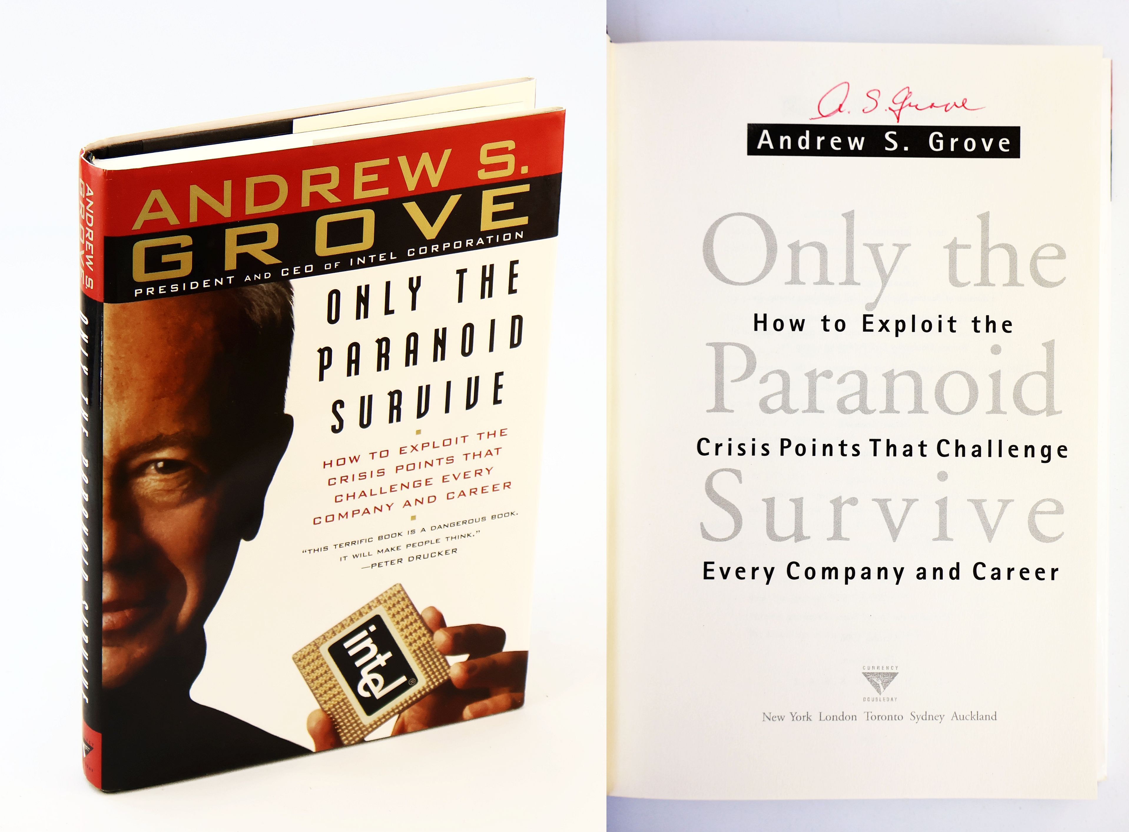 Only The Paranoid Survive - How To Exploit The Crisis Points That Challenge Every Company And Career