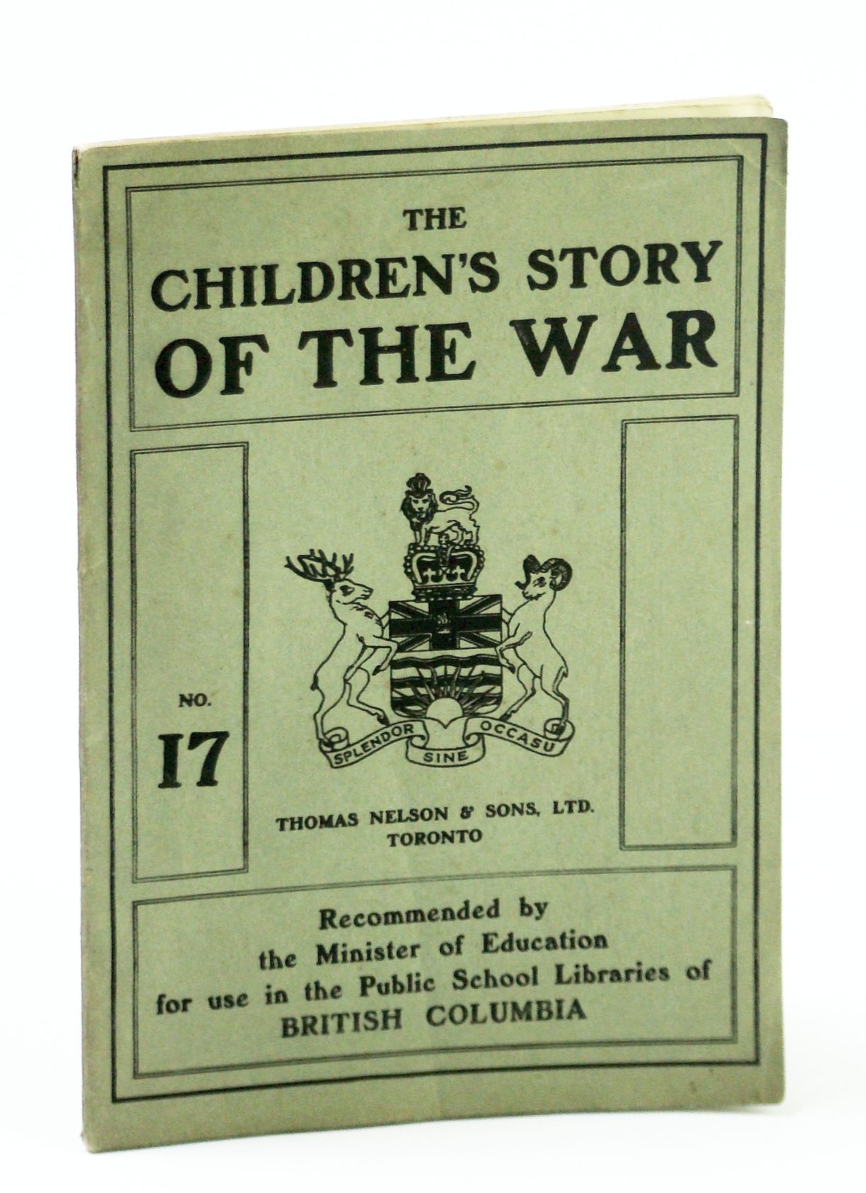 Image for The Children's Story of the War (WWI), No. 17 (Seventeen)