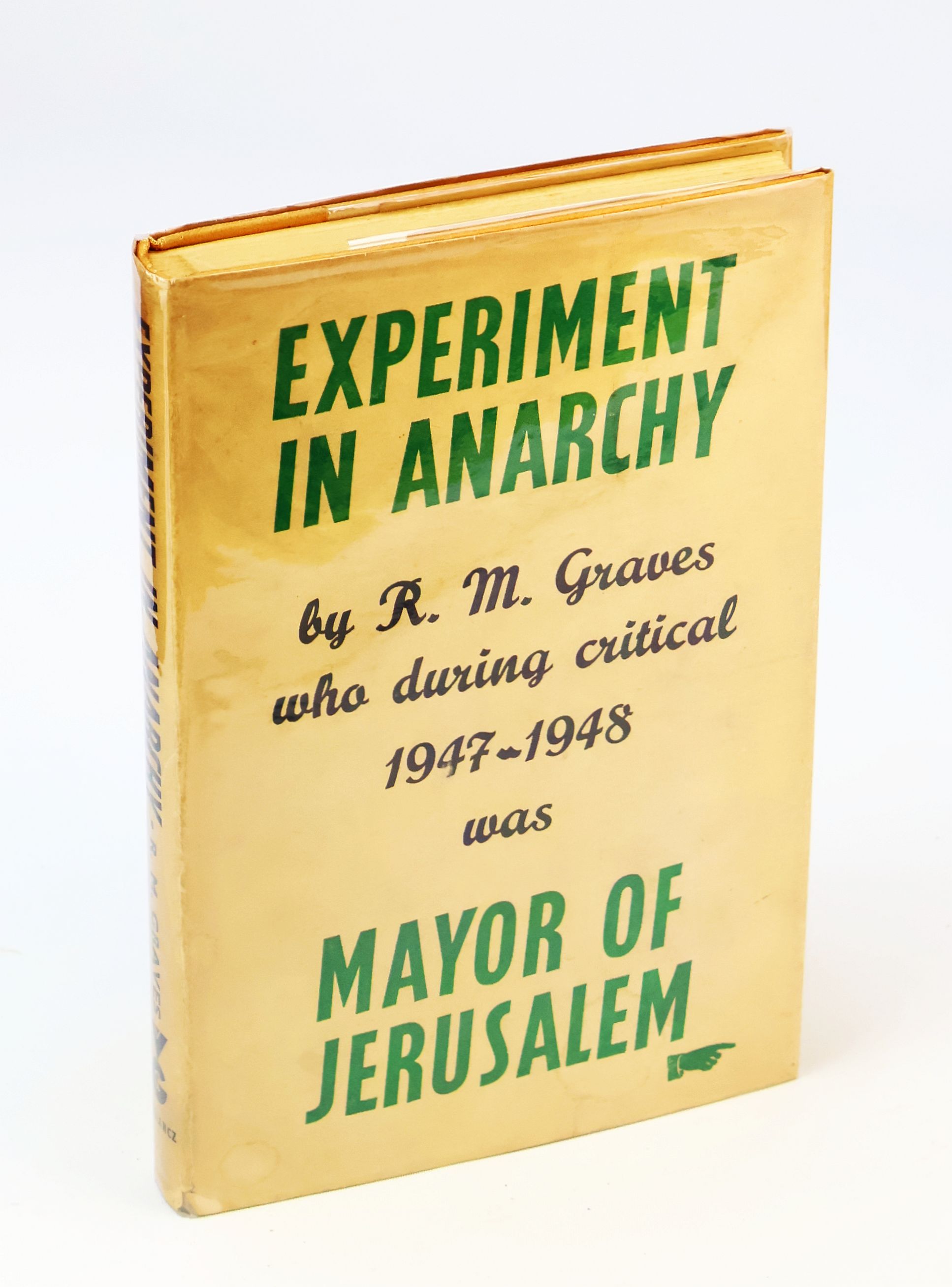 Image for Experiment in Anarchy Experiment in Anarchy