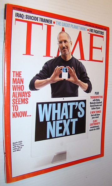 Image for Time Magazine, October 24, 2005 *Steve Jobs iPod and iMac Cover*