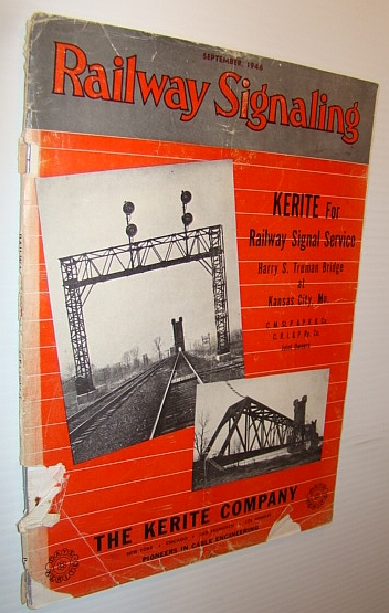 Image for Railway Signaling Magazine, September 1946