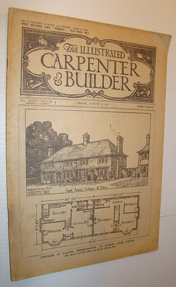 Image for The Illustrated Carpenter & Builder Magazine, Vol. LXXXV - No. 2, 193, Friday, August 15, 1919