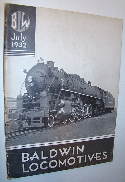 Image for Baldwin Locomotives (Magazine), July 1932