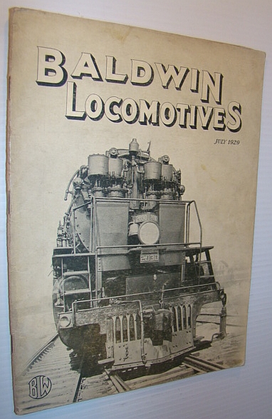 Image for Baldwin Locomotives (Magazine), July 1929