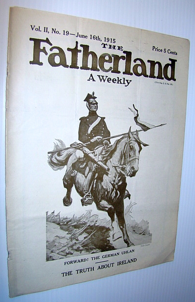 Image for The Fatherland - Fair Play for Germany and Austria-Hungary, June 16th, 1915