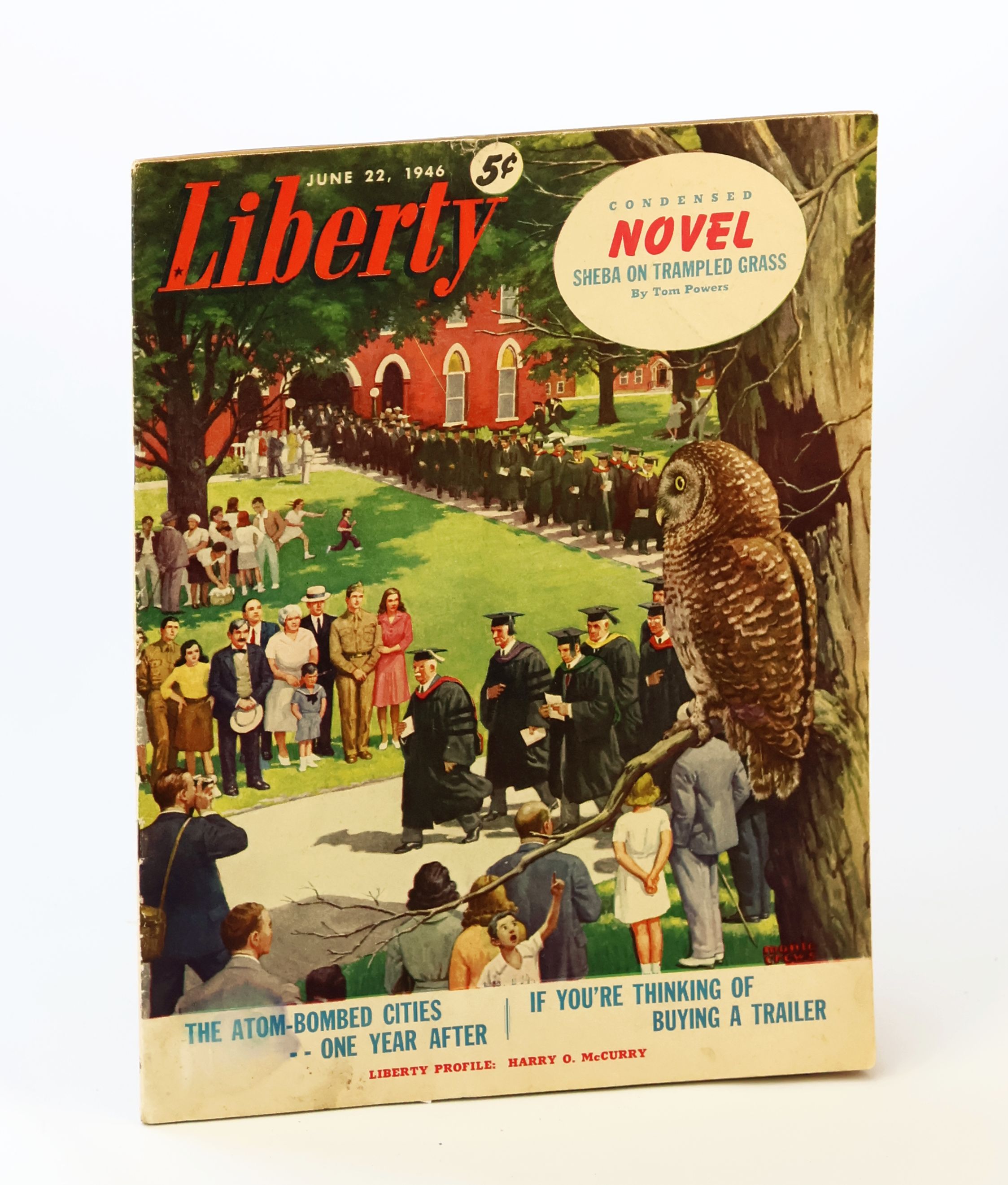 Image for Liberty Magazine, June 22, 1946 - Canadian Edition - Japan's Atom-Bombed Cities One Year After / Cultural Influencer Harry O. McCurry Liberty Magazine, June 22, 1946 - Canadian Edition - Japan's Atom-Bombed Cities One Year After / Cultural Influencer Harry O. McCurry