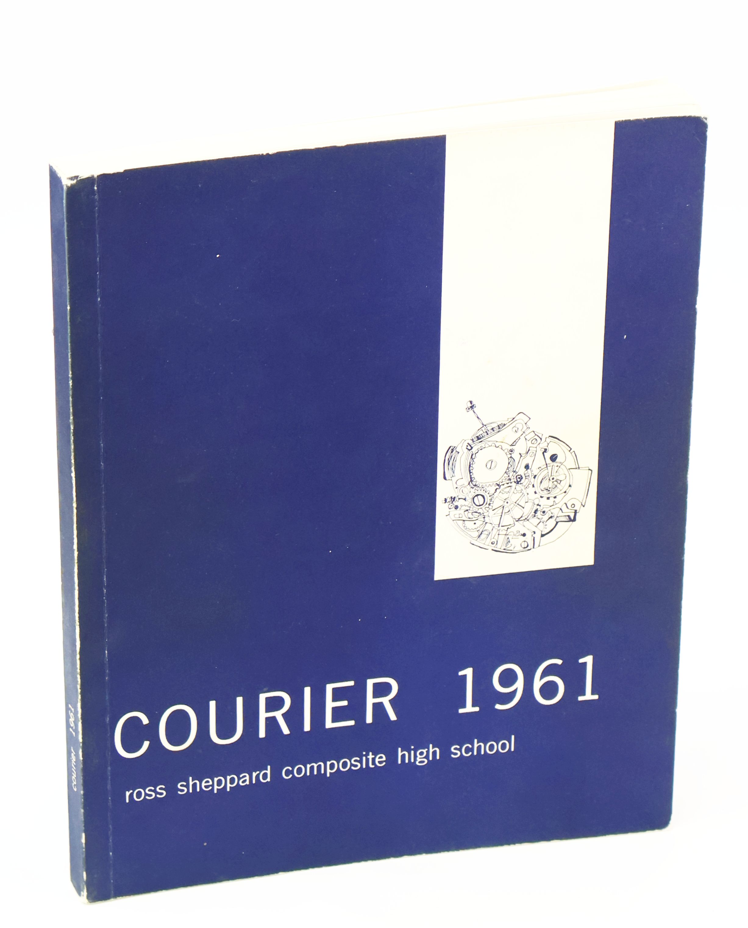 Courier 1961 - Yearbook of Ross Sheppard Composite High School, Edmonton Alberta