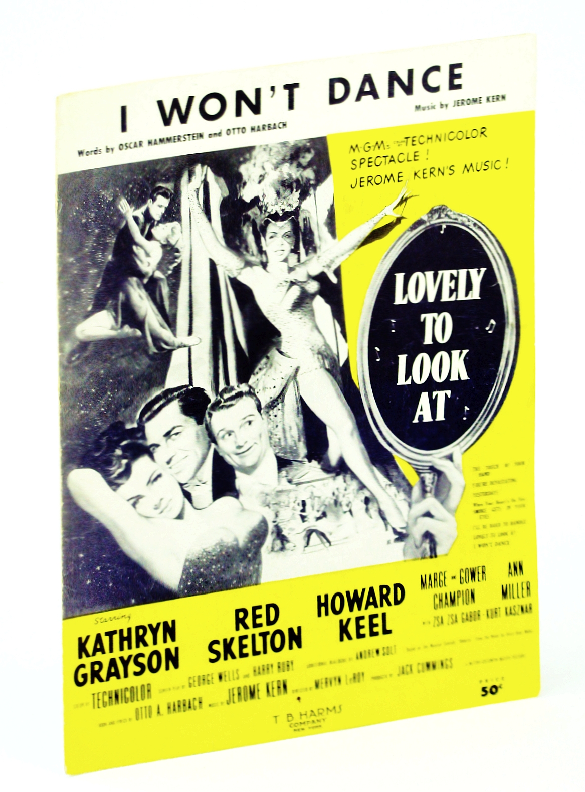 Image for I Won't Dance: Piano Sheet Music with Lyrics