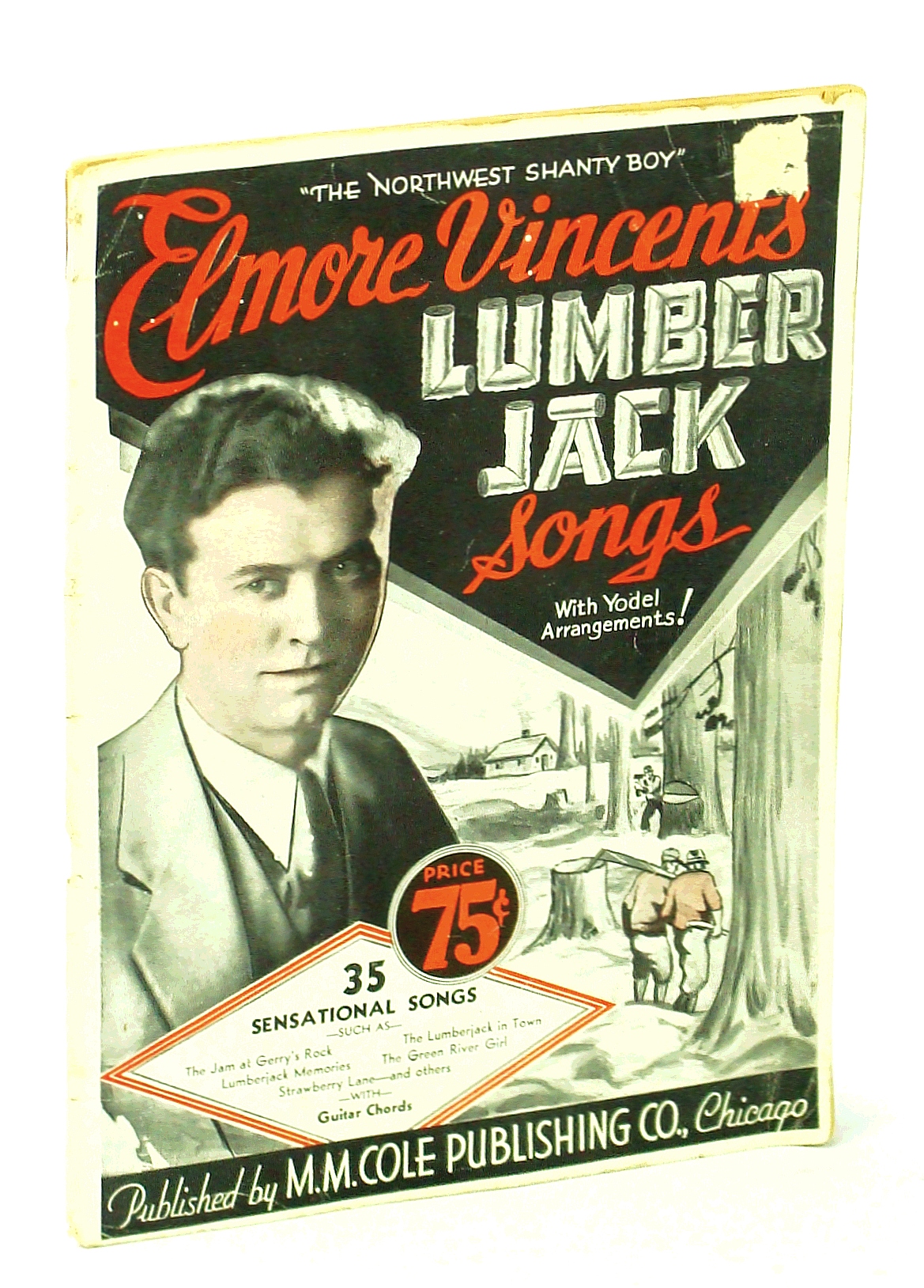 Image for Elmore Vincent's Lumber Jack Songs. With Yodel Arrangements! .