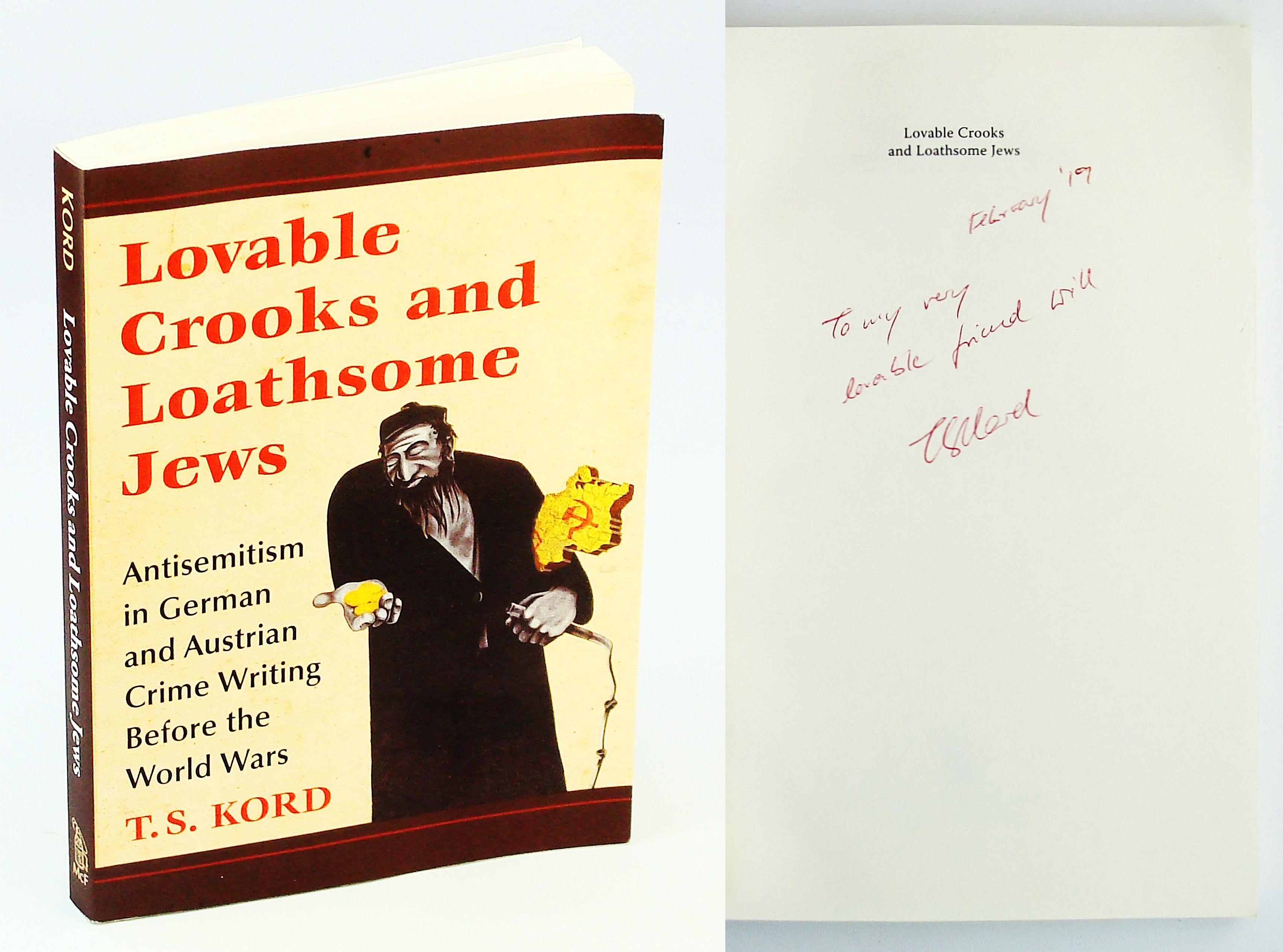 Lovable Crooks and Loathsome Jews - Antisemitism in German and Austrian Crime Writing Before the World Wars