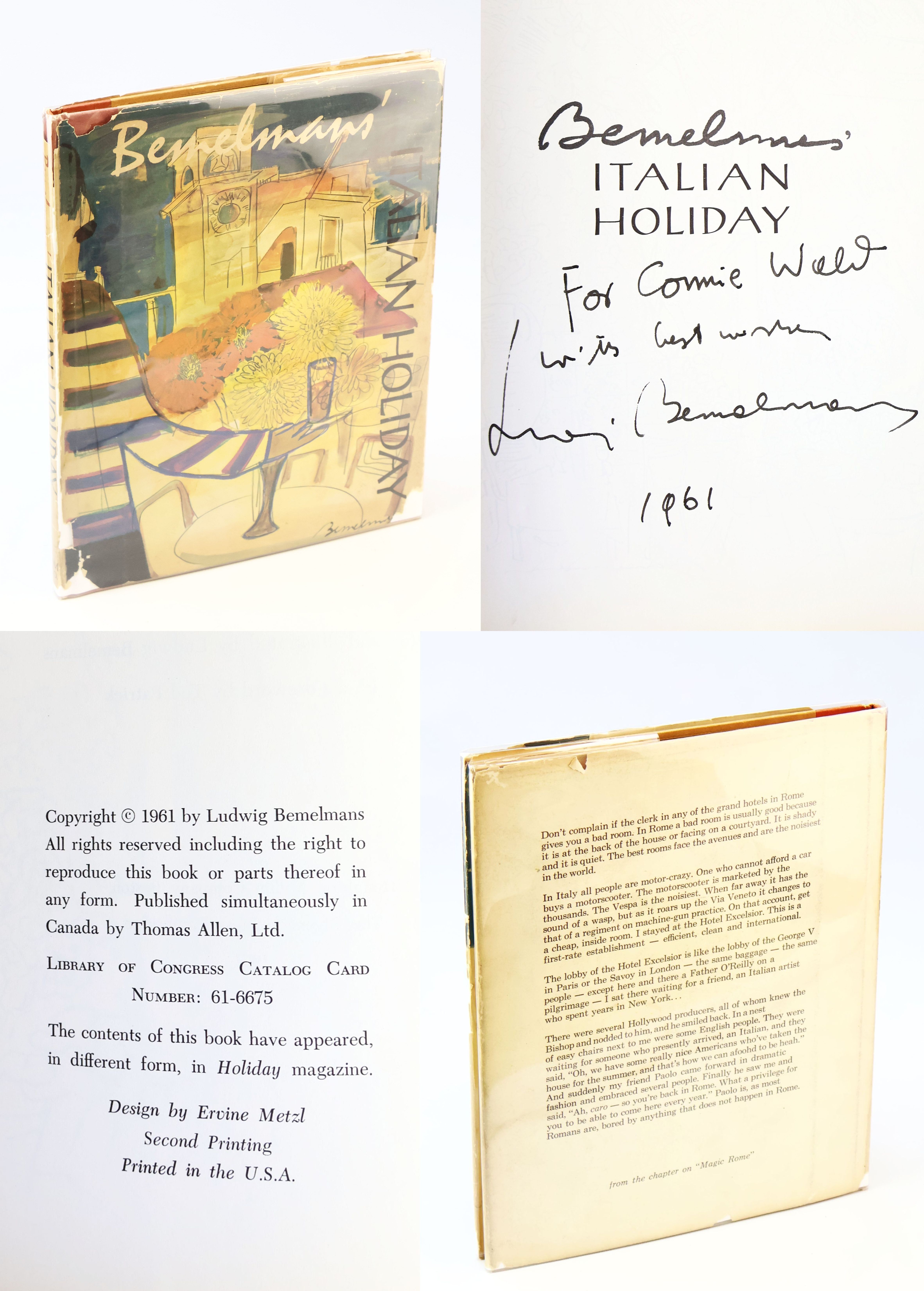 Bemelmans' Italian Holiday