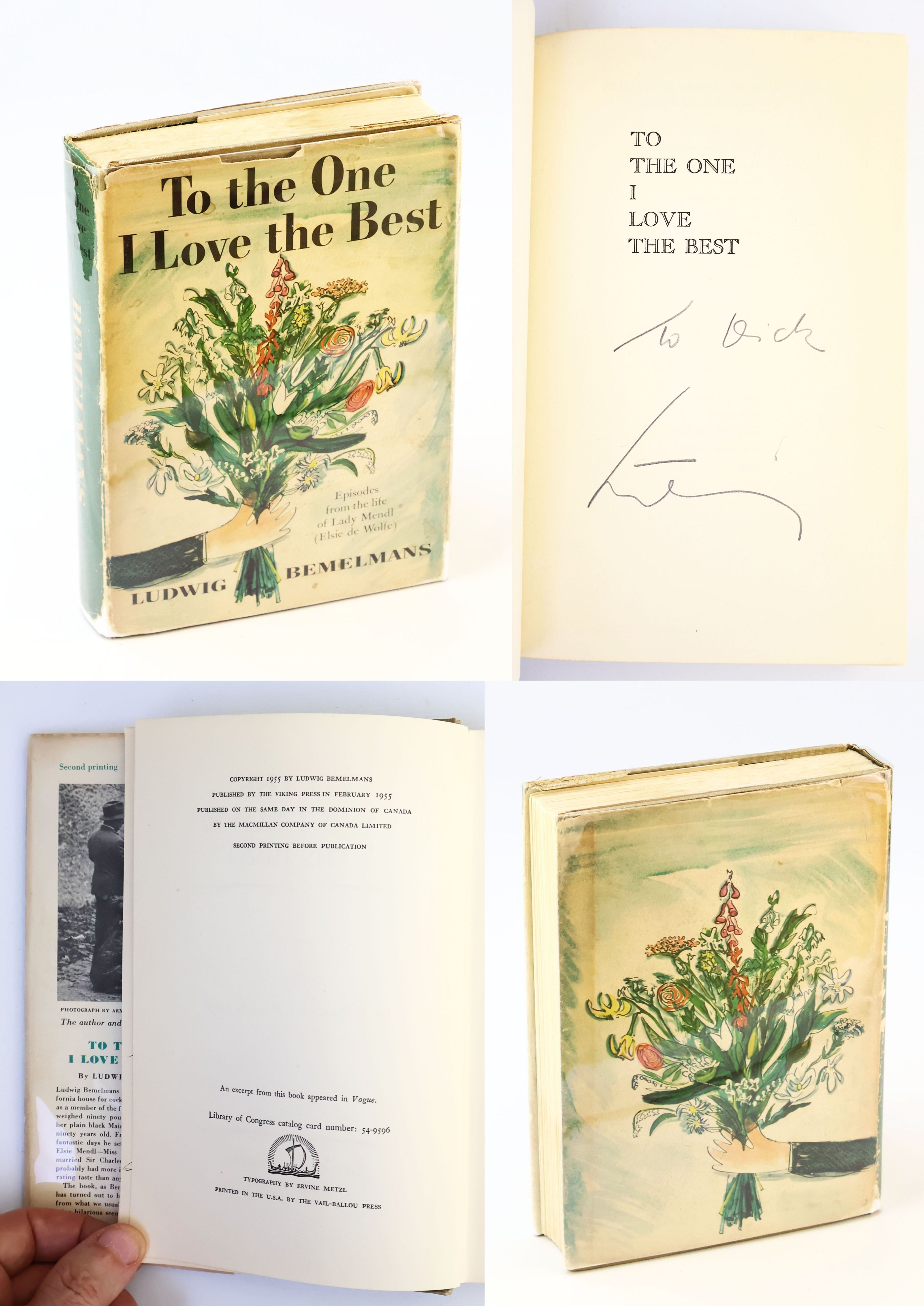 Image for To The One I Love The Best - Episodes From The Life of Lady Mendl (Elsie de Wolfe) To The One I Love The Best - Episodes From The Life of Lady Mendl (Elsie de Wolfe)