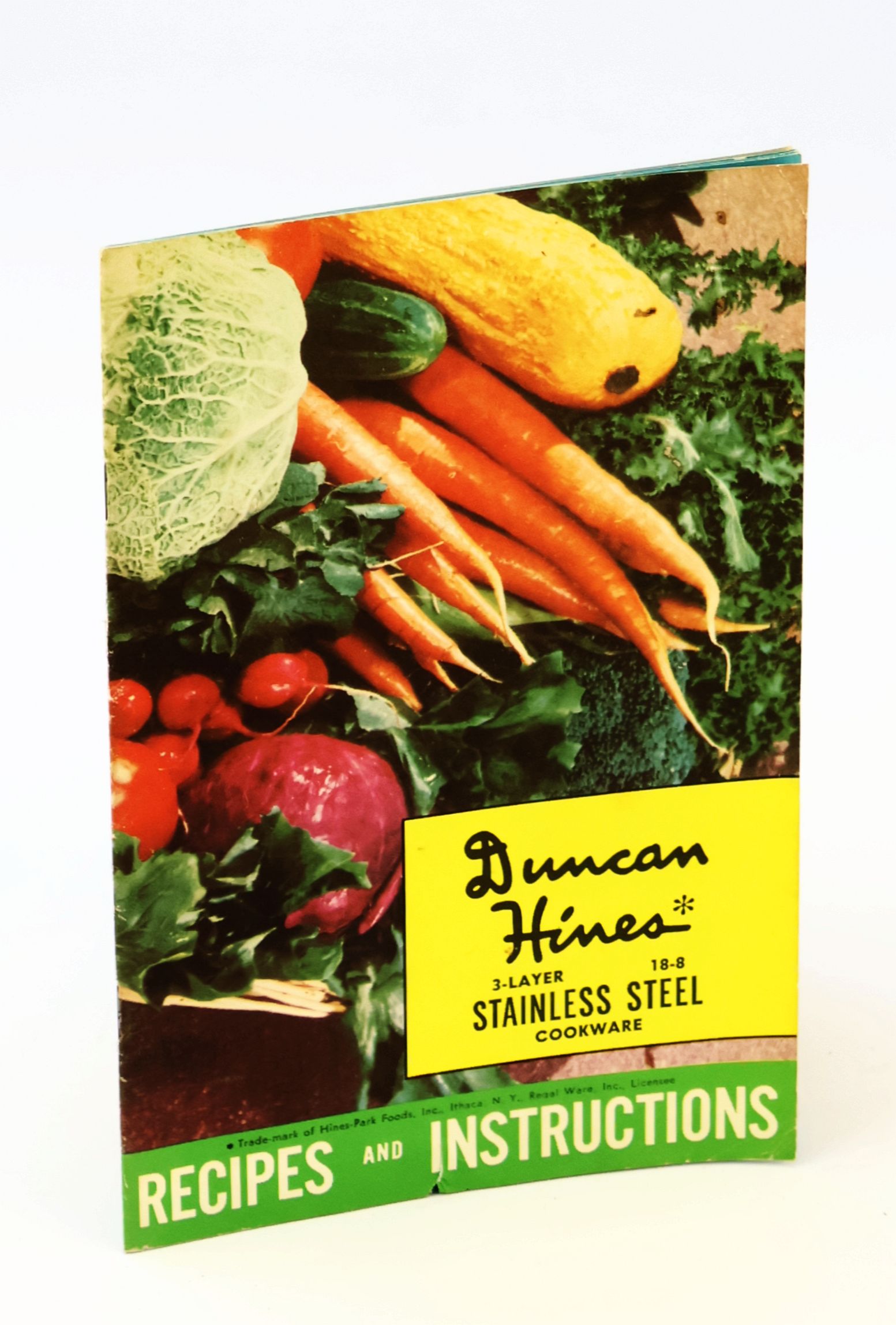 Recipes and Instructions - Duncan Hines 3-Layer 18-8 Stainless Steel Cookware (Form 947)