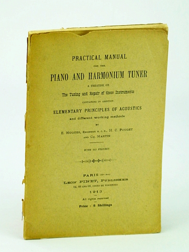 Image for Practical Manual for the Piano and Harmonium Tuner