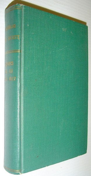 Image for Waterloo Historical Society Reports: Volume III (Three), 1923-1927