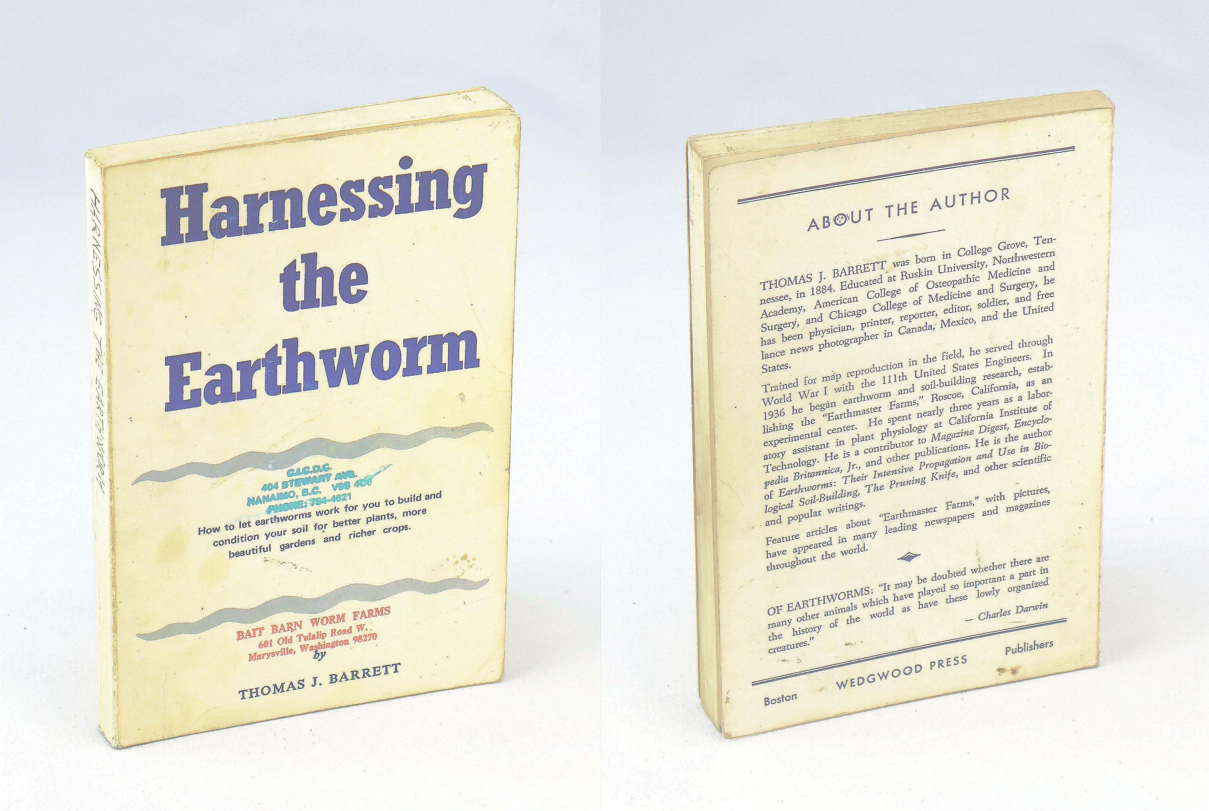 Image for Harnessing the Earthworm Harnessing the Earthworm