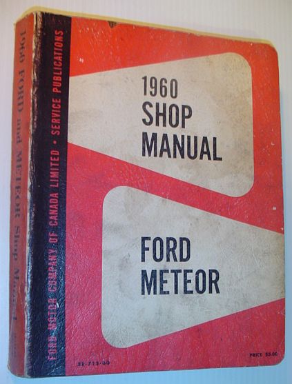 Image for 1960 Ford and Meteor Shop Manual - SE-715-60