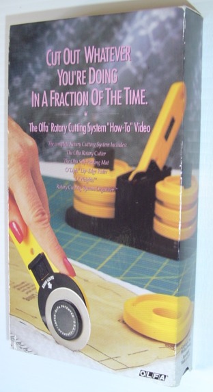 Image for Cut Whatever You're Doing In a Fraction of the Time: The Olfa Rotary Cutting System "How-To" Video (30 minutes)
