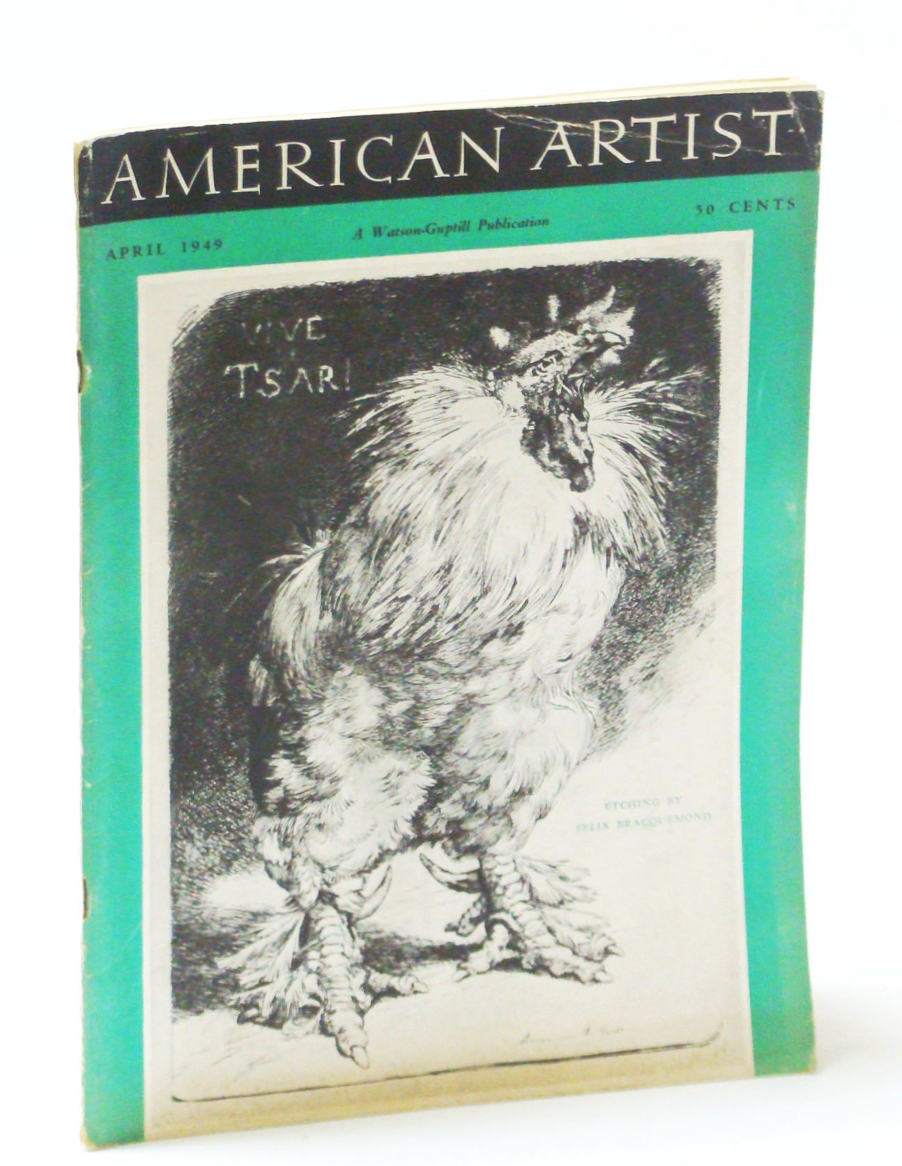 Image for American Artist Magazine, April (Apr.) 1949 - Joe Kaufman / A Look at Canadian Art