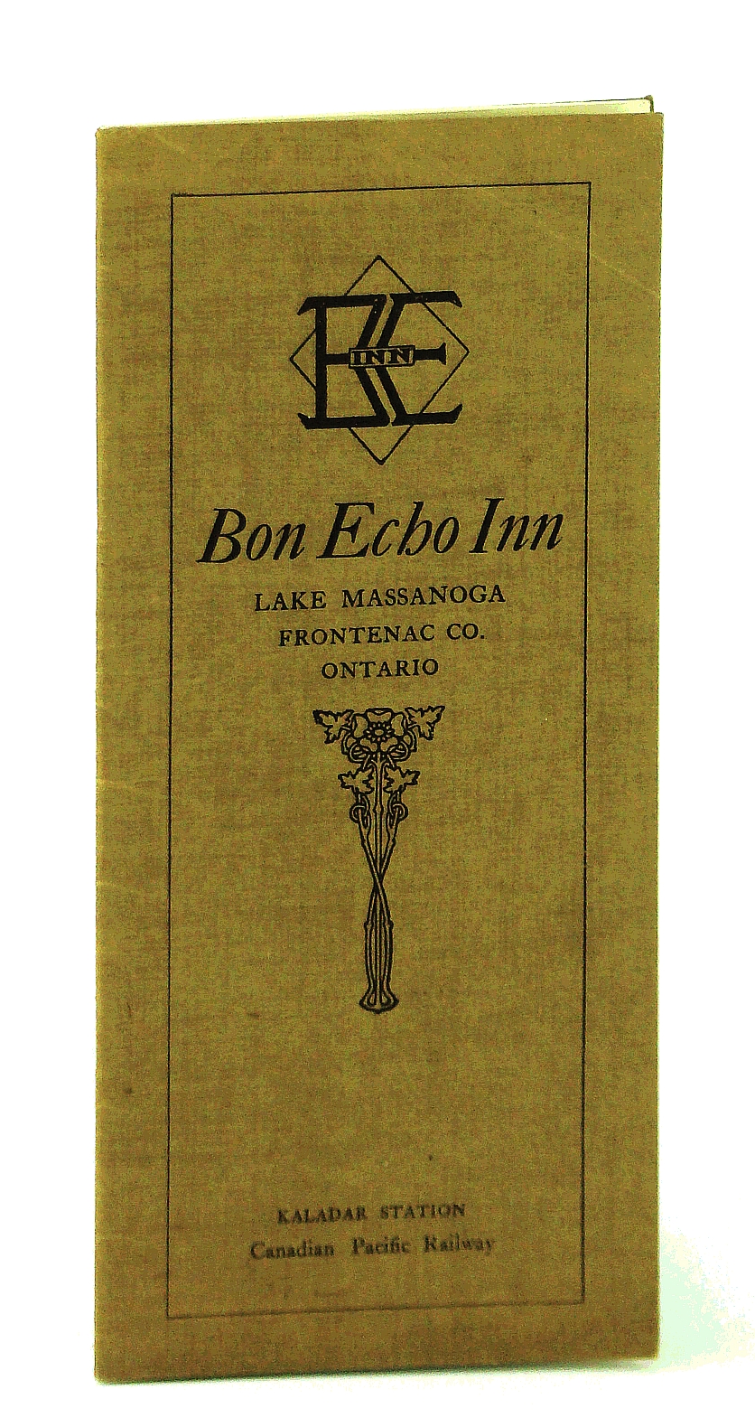 Image for Bon Echo Inn, Lake Massanoga, Frontenac Co. [County], Ontario - Vintage Promotional Brochure for This Famed Ontario Highlands Summer Resort