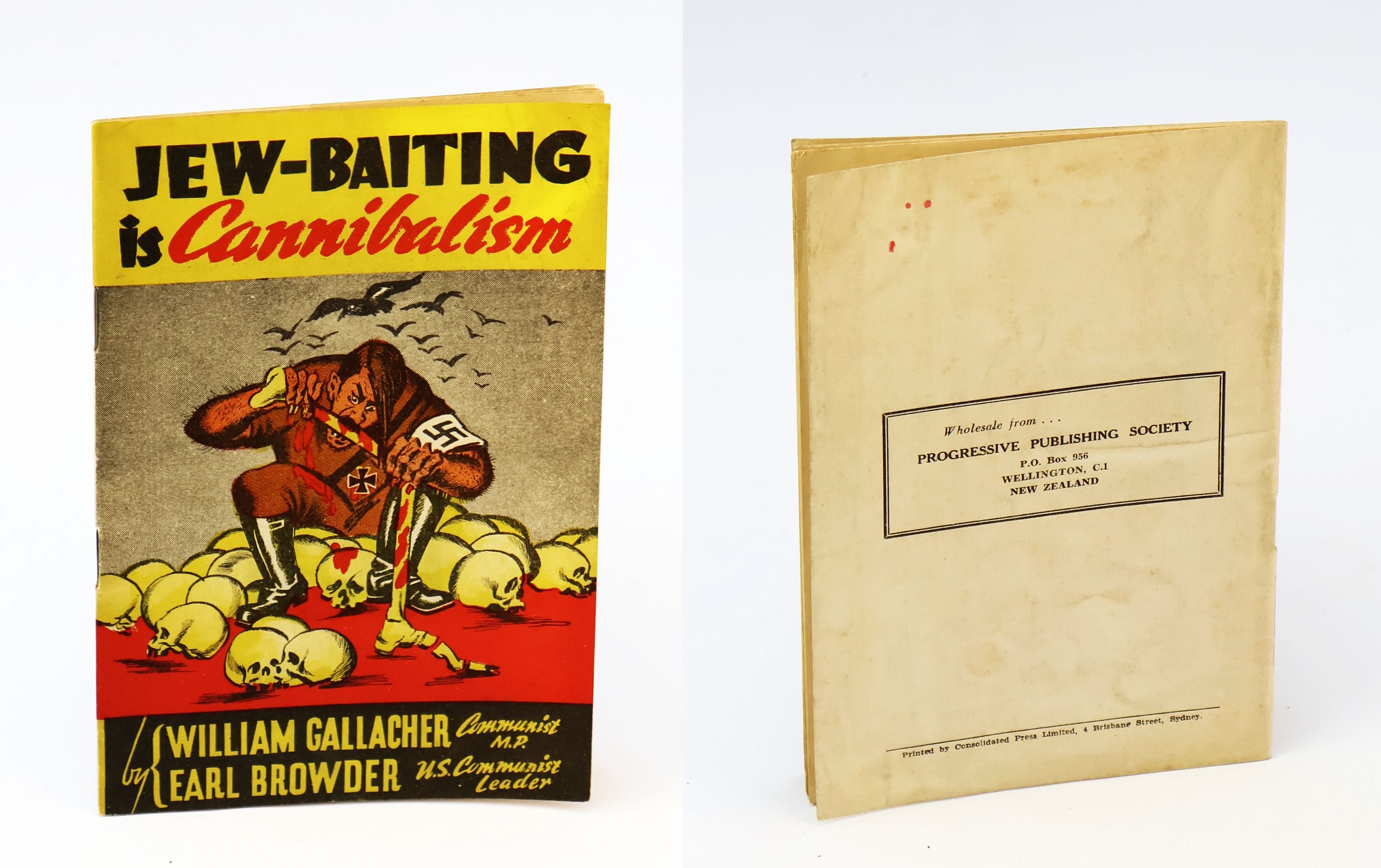 Image for Jew-Baiting is Cannibalism Jew-Baiting is Cannibalism