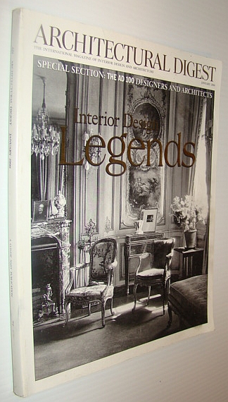Image for Architectural Digest Magazine, January 2000 - The AD 100 Designers and Architects