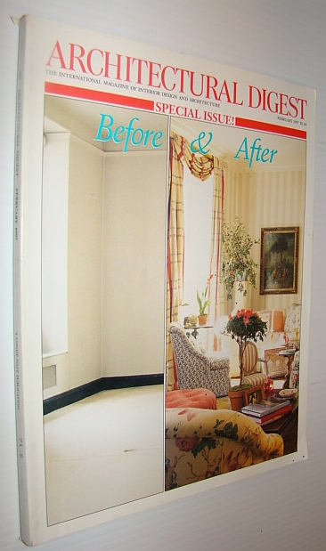 Image for Architectural Digest Magazine, February 1997 - Special Before & After Issue