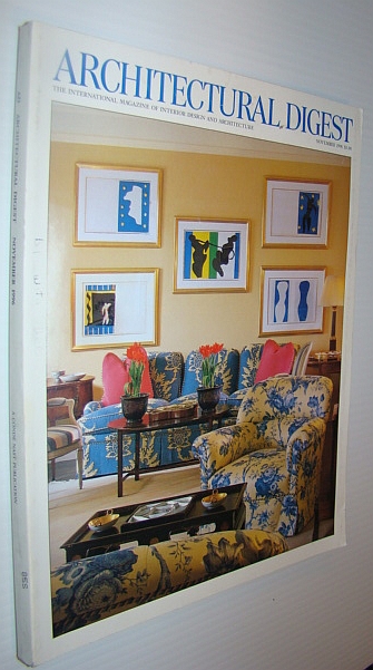 Image for Architectural Digest Magazine, November 1996