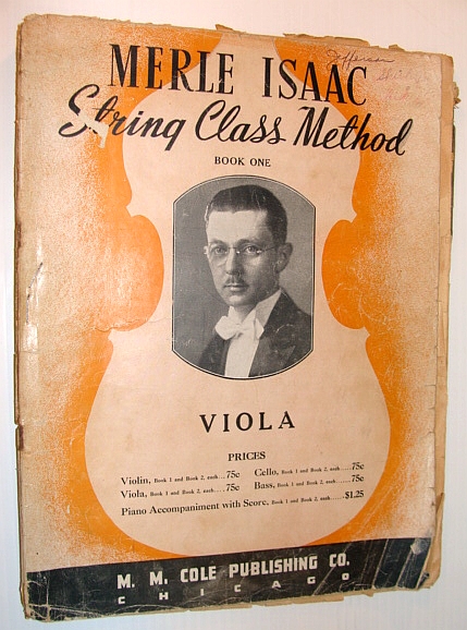 Image for Merle Isaac String Class Method - Book One: Viola