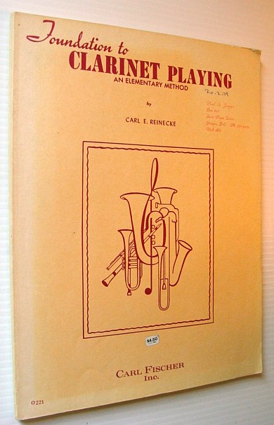 Image for Foundation to Clarinet Playing - An Elementary Method