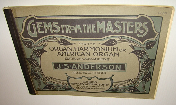 Image for Gems from the Masters for the Organ, Harmonium or American Organ