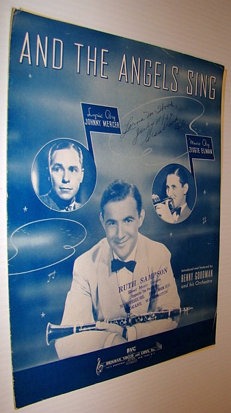 Image for An the Angels Sing - Sheet Music for Voice and Piano with Guitar Chords