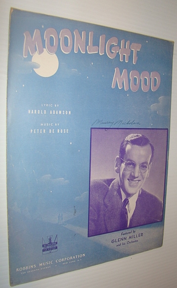 Image for Moonlight Mood - Sheet Music for Voice and Piano with Guitar Chords