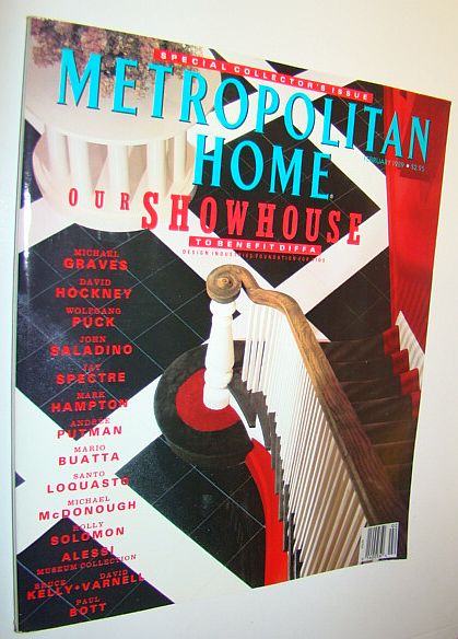 Image for Metropolitan Home Magazine, February 1989 - Special Collector's Issue - Our Showhouse to Benefit DIFFA