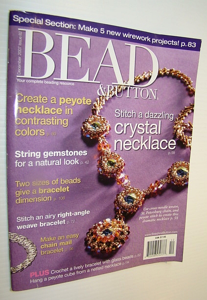 Image for Bead & (And) Button Magazine, December 2007