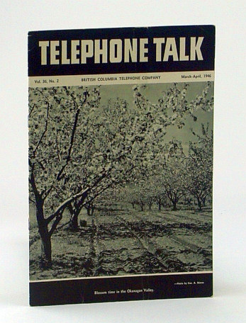 Image for Telephone Talk, March - April 1946: Magazine of the British Columbia Telephone Company (B.C. Tel.) - Operator Miss Edith Jackson of Fairmont