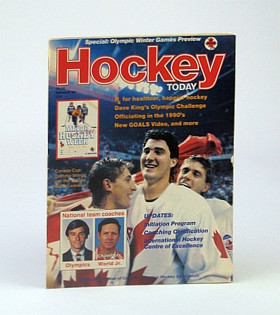 Image for Hockey Today - Official Publication of the Canadian Amateur Hockey Association, Edition 1987/1988 (87/88) - Canada Cup Victory Cover Photo of Wayne Gretzky and Mario Lemieux