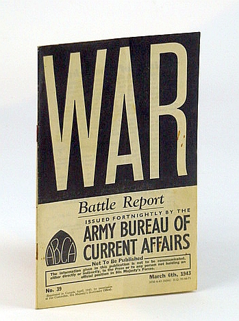 Image for WAR: Report on Airborne Mission in North Africa.  No. 39, March (Mar.)  6th, 1943
